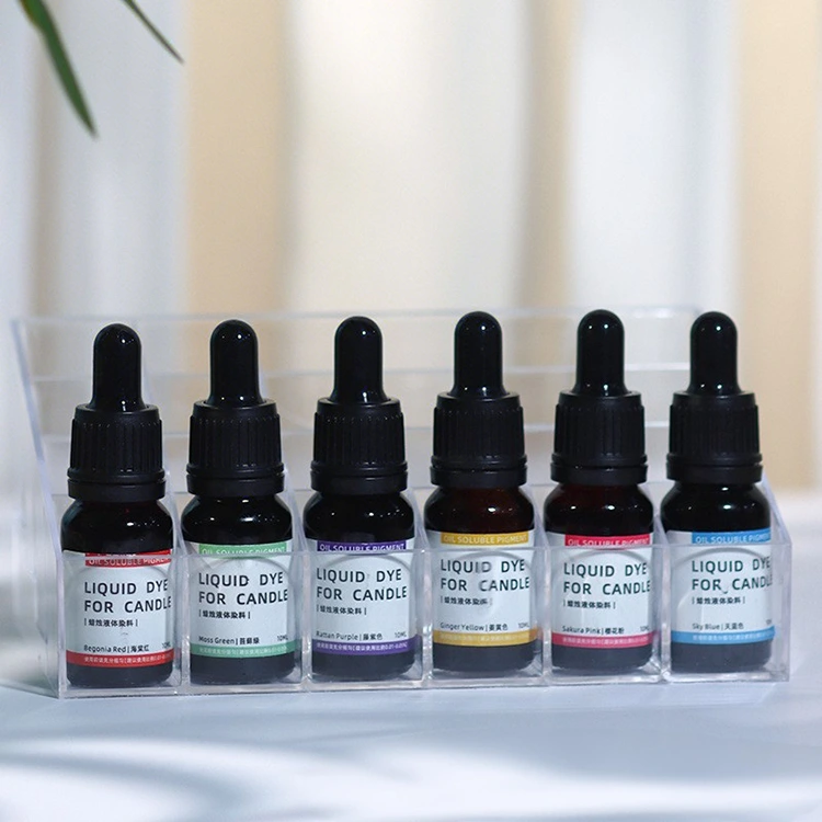 Flytende stearinlysfargestoffer